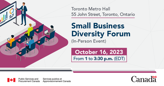 Small Business Diversity Forum 2023 Toronto